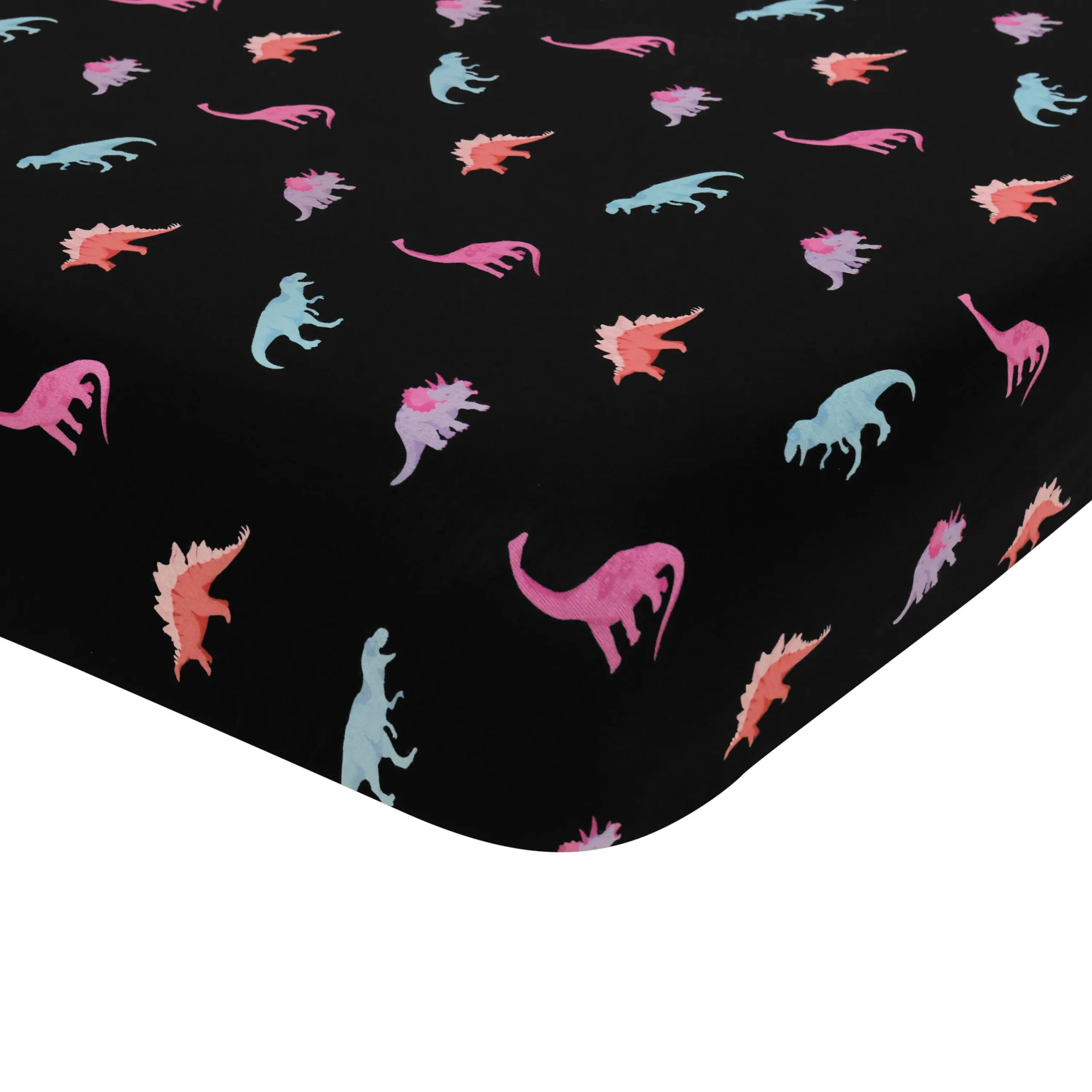Kyte Baby Mini Crib Sheet in Midnight Roar Hot
