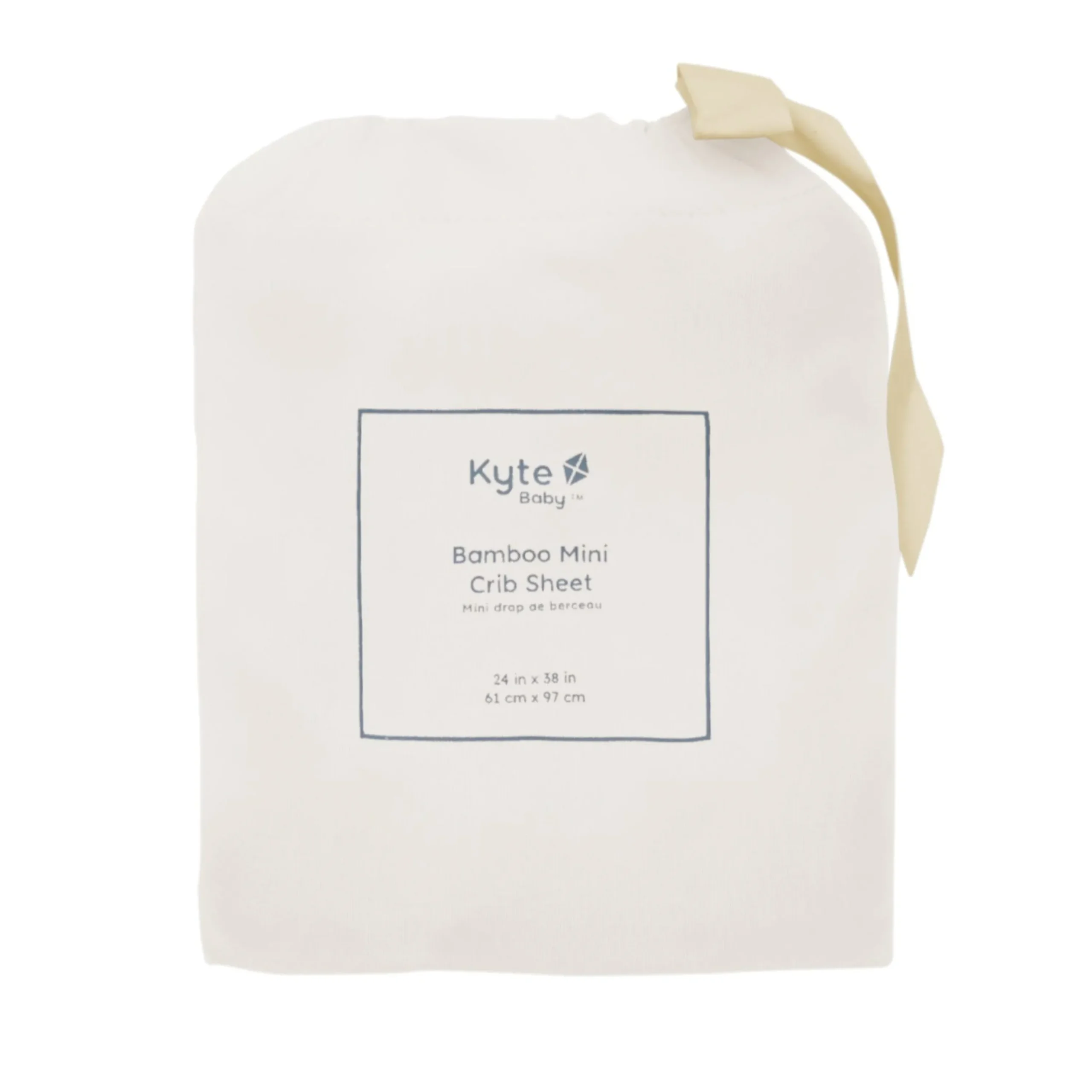 Kyte Baby Mini Crib Sheet in Oat Sale