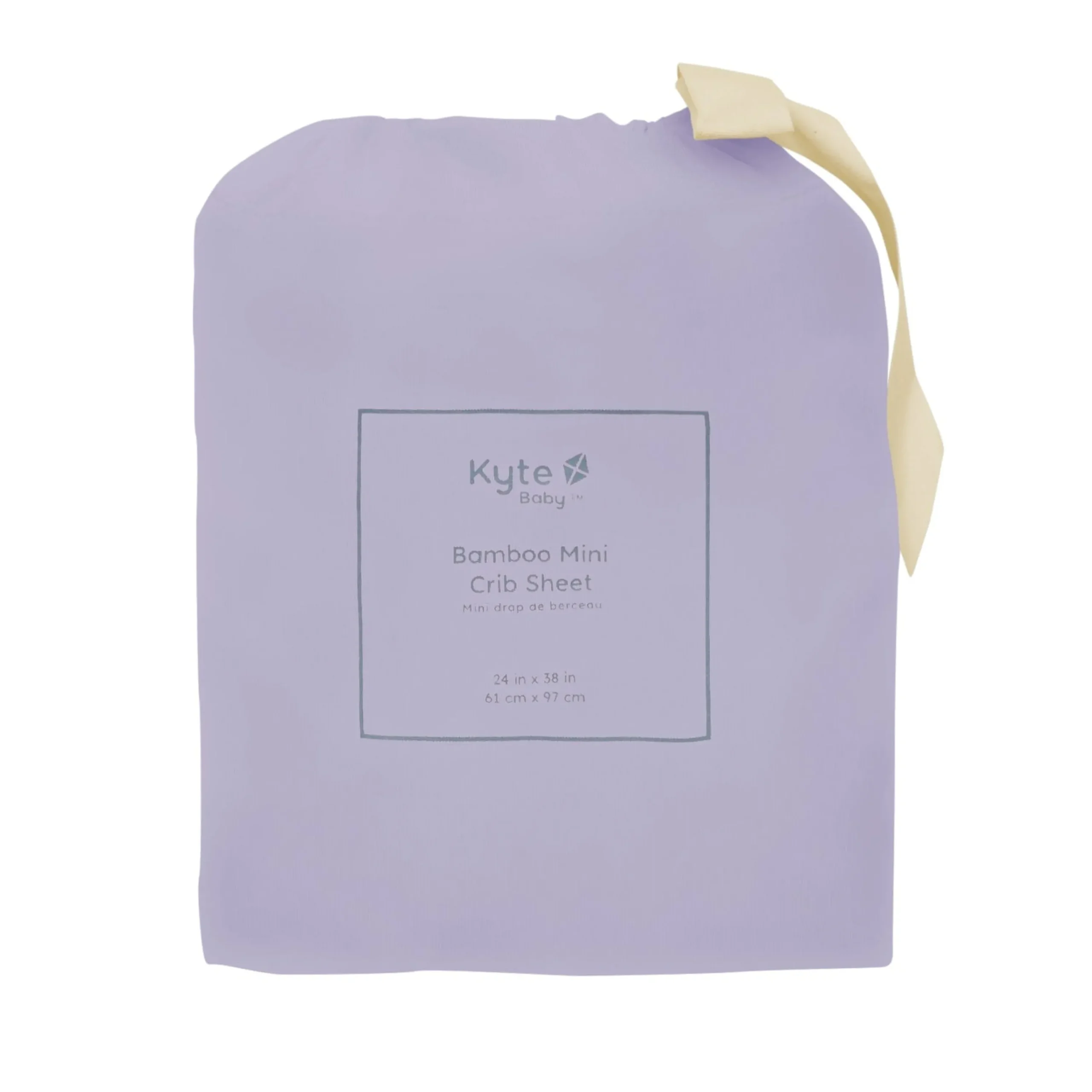 Kyte Baby Mini Crib Sheet in Taro Best