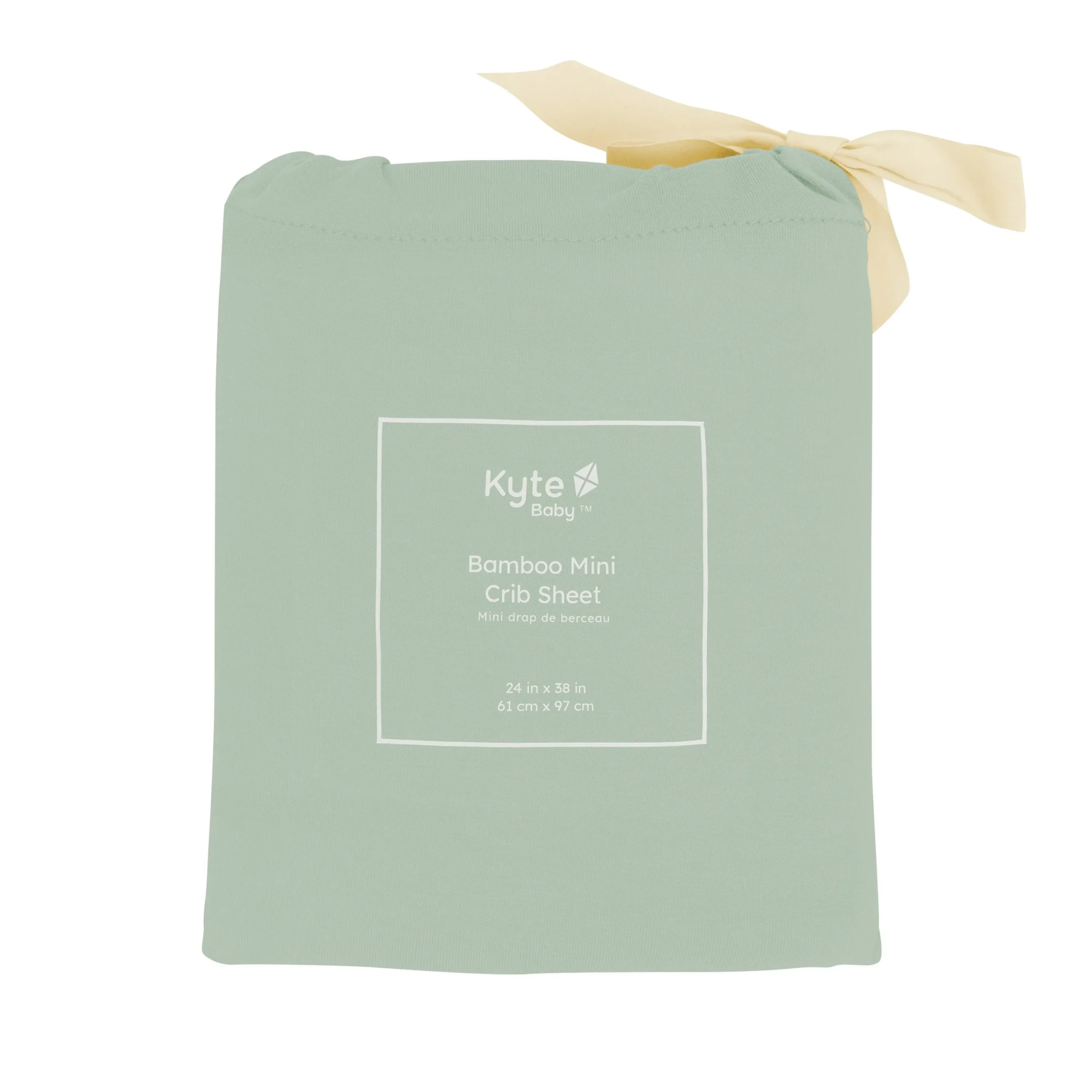 Kyte Baby Mini Crib Sheet in Thyme New