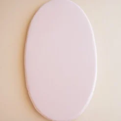 Kyte Baby Oval Bassinet Sheet in Blush Hot