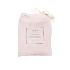Kyte Baby Oval Bassinet Sheet in Blush Hot