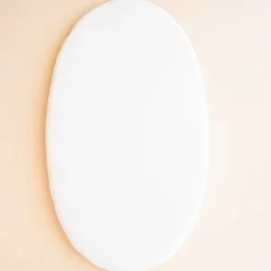 Kyte Baby Oval Bassinet Sheet in Cloud New