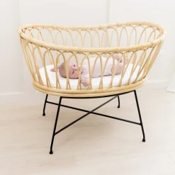 Kyte Baby Oval Bassinet Sheet in Cloud New