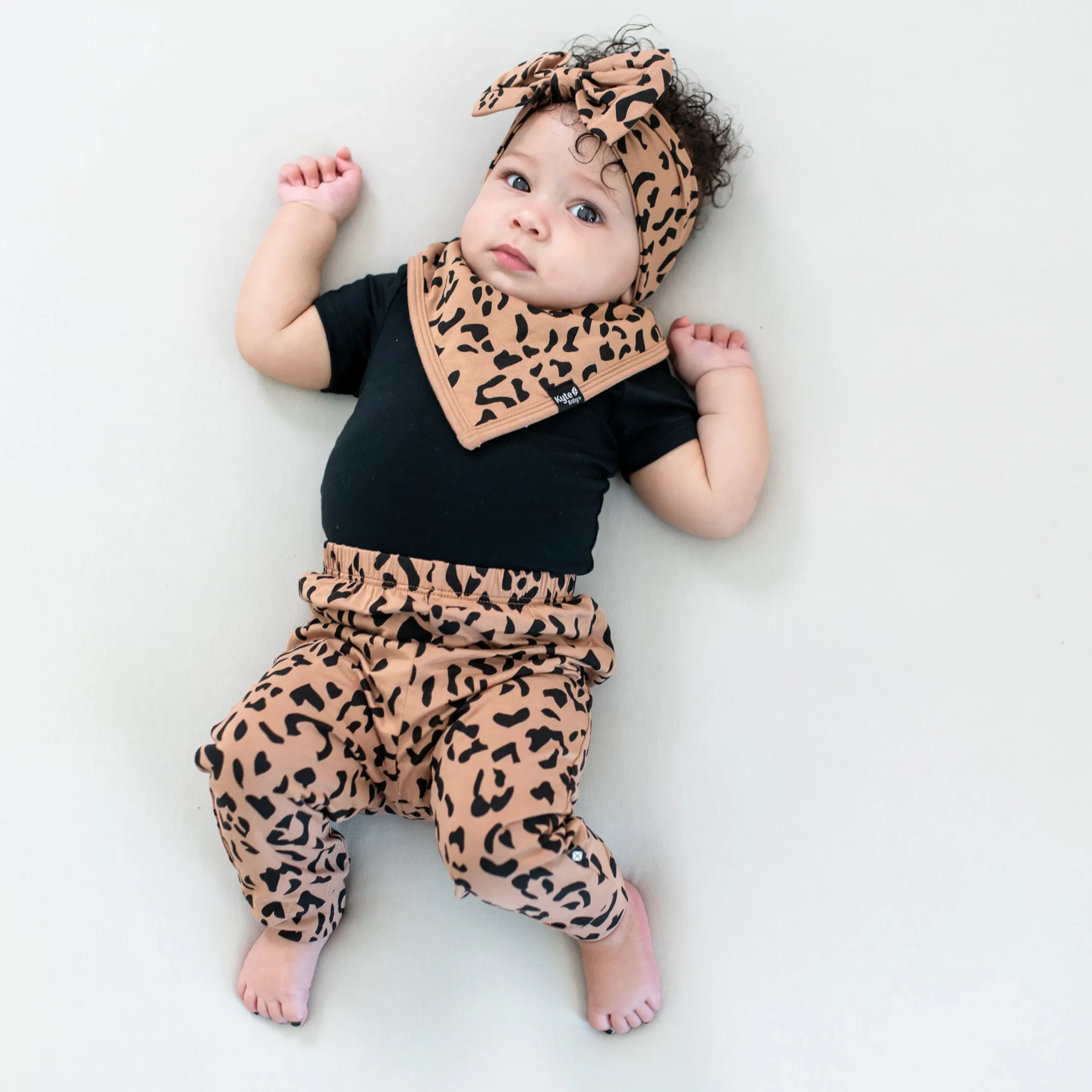 Kyte Baby Pant in Latte Leopard Sale