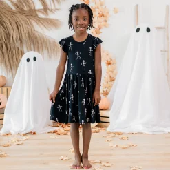 Kyte Baby Pocket Dress in Skeleton Clearance