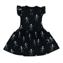 Kyte Baby Pocket Dress in Skeleton Clearance
