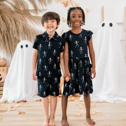 Kyte Baby Pocket Dress in Skeleton Clearance