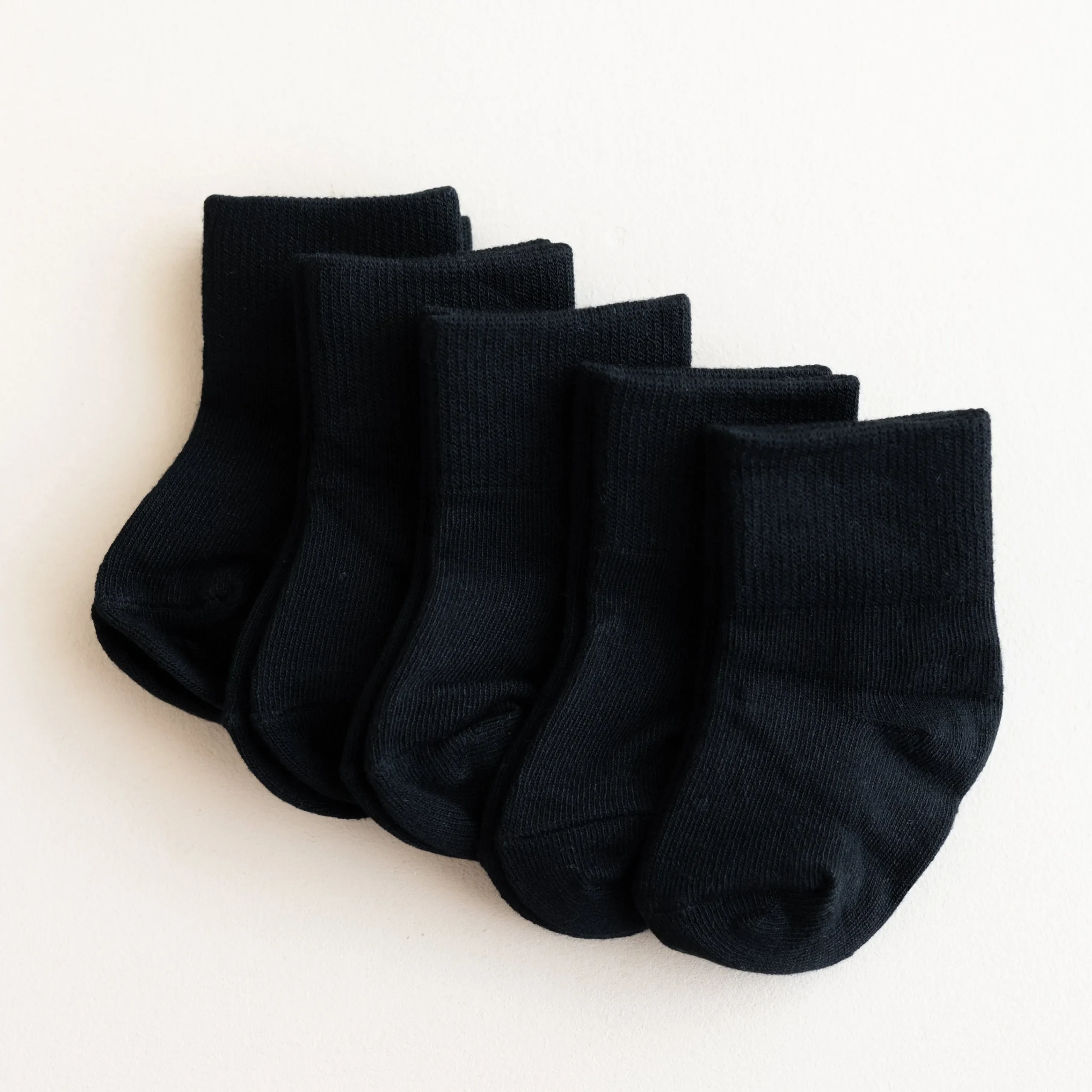 Kyte Baby Quarter Socks Combo 5-Pack in Midnight Clearance