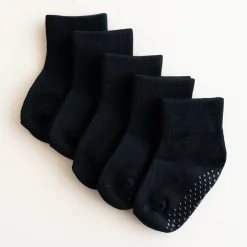 Kyte Baby Quarter Socks Combo 5-Pack in Midnight Clearance