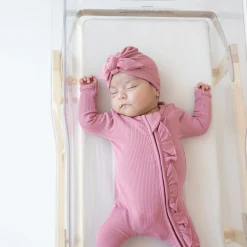 Kyte Baby Ribbed Headwrap in Apple Blossom Sale