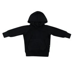 Kyte Baby Ribbed Hoodie in Midnight Clearance