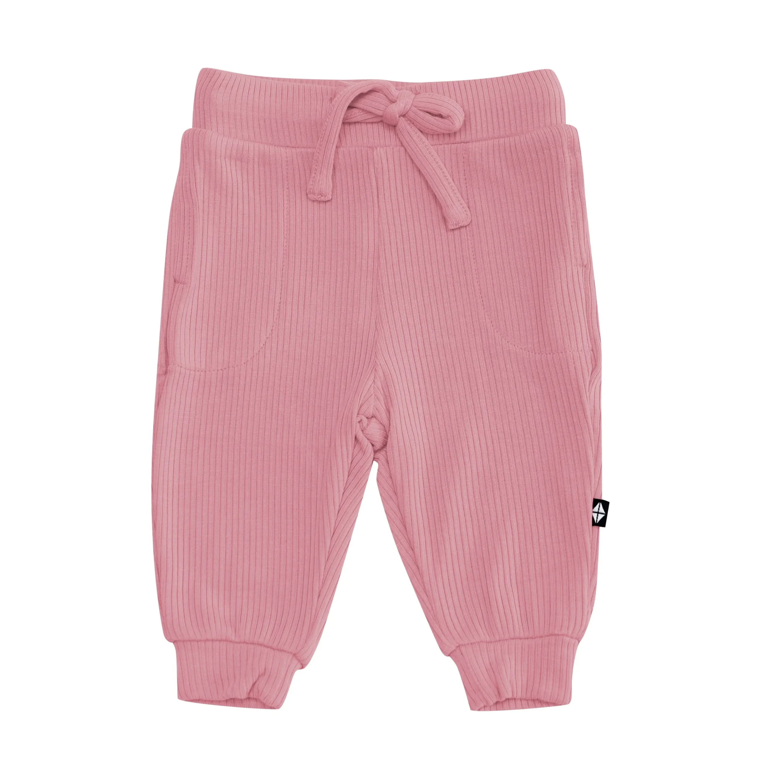Kyte Baby Ribbed Jogger Pant in Apple Blossom Outlet