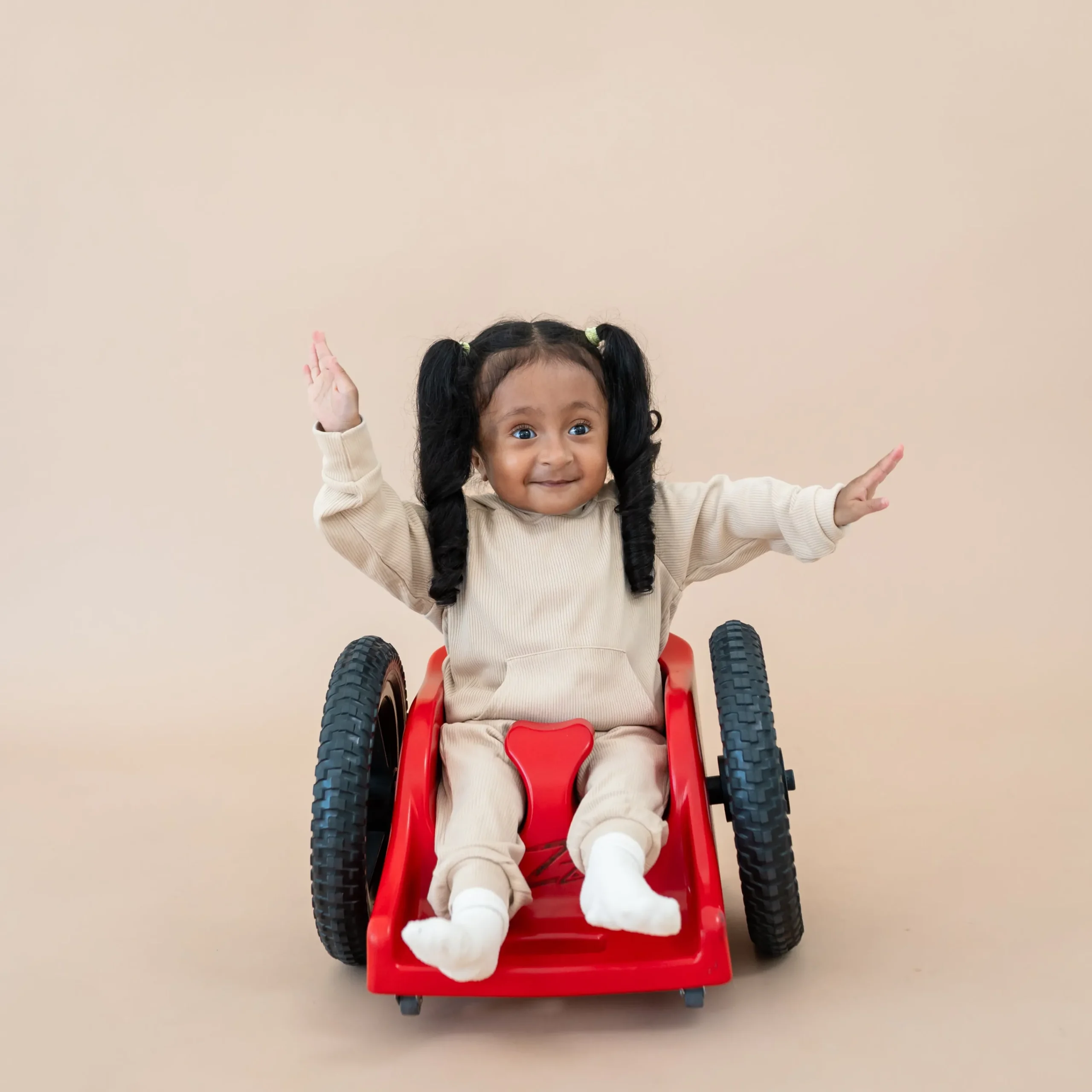 Kyte Baby Ribbed Jogger Pant in Bisque Online