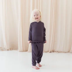 Kyte Baby Ribbed Jogger Pant in Currant Best