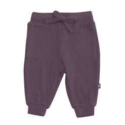 Kyte Baby Ribbed Jogger Pant in Currant Best