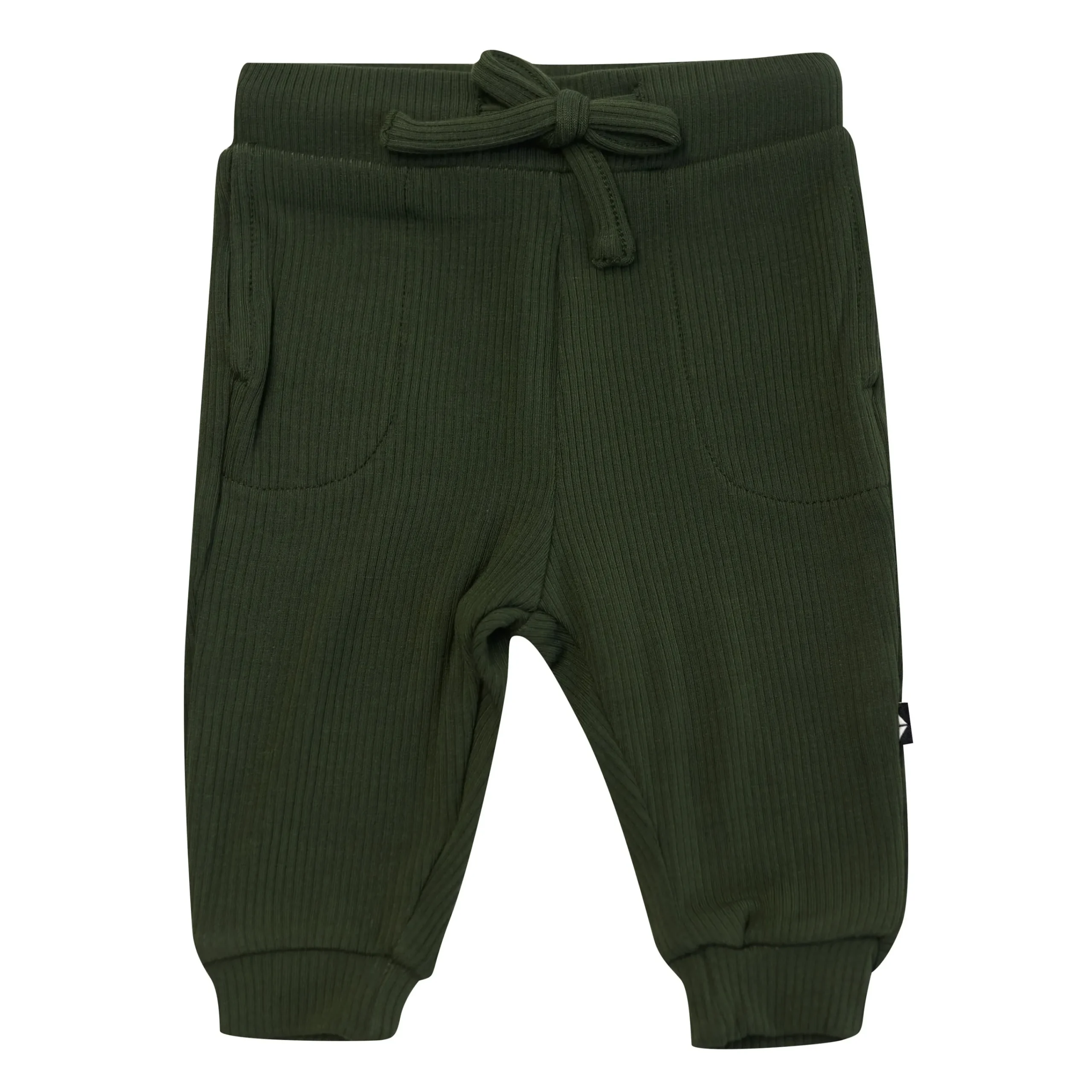 Kyte Baby Ribbed Jogger Pant in Fir