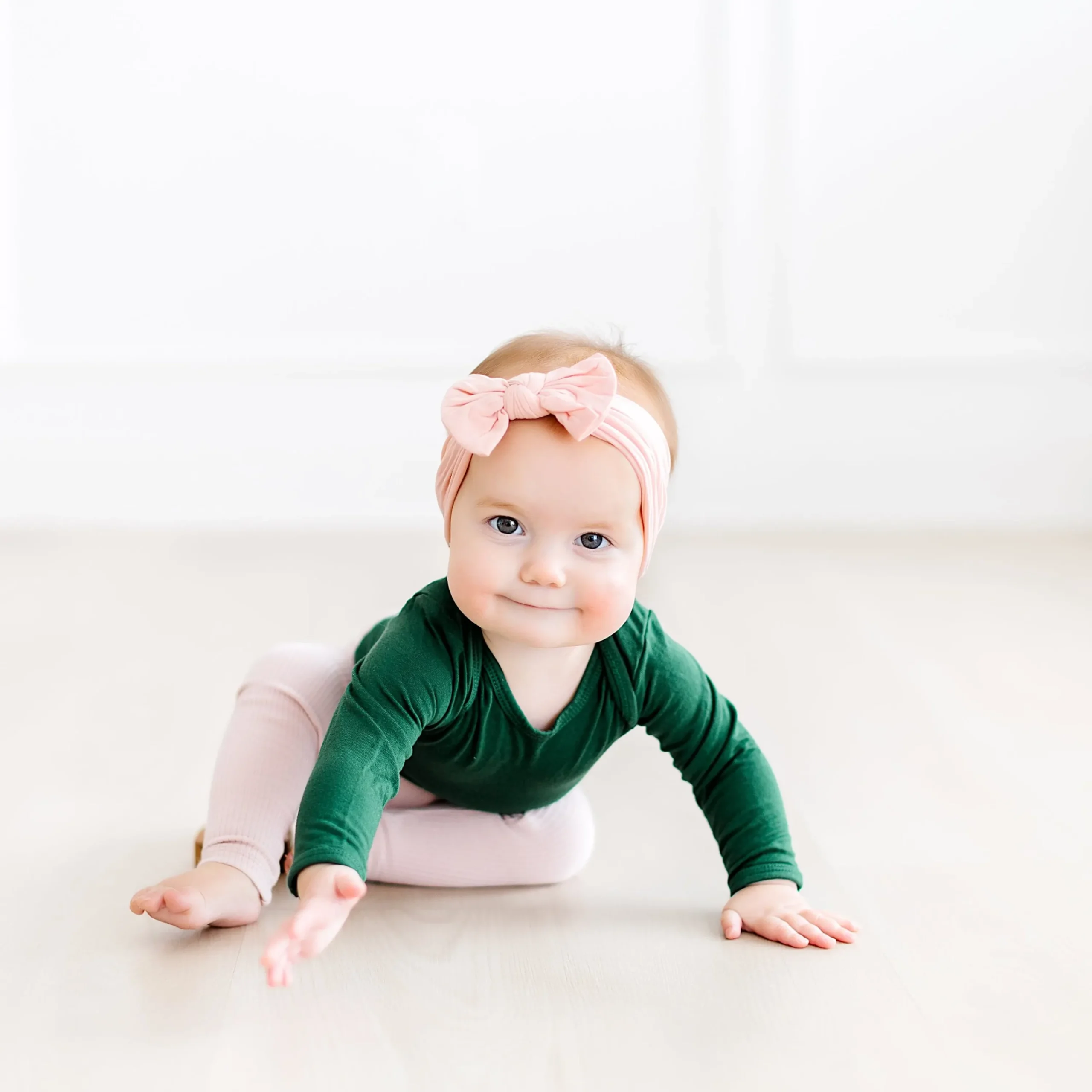 Kyte Baby Ribbed Leggings in Blush Outlet