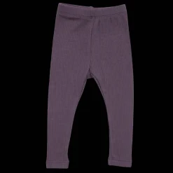 Kyte Baby Ribbed Leggings in Currant Best