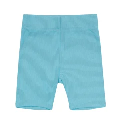 Kyte Baby Ribbed Toddler Biker Shorts in Makai Sale