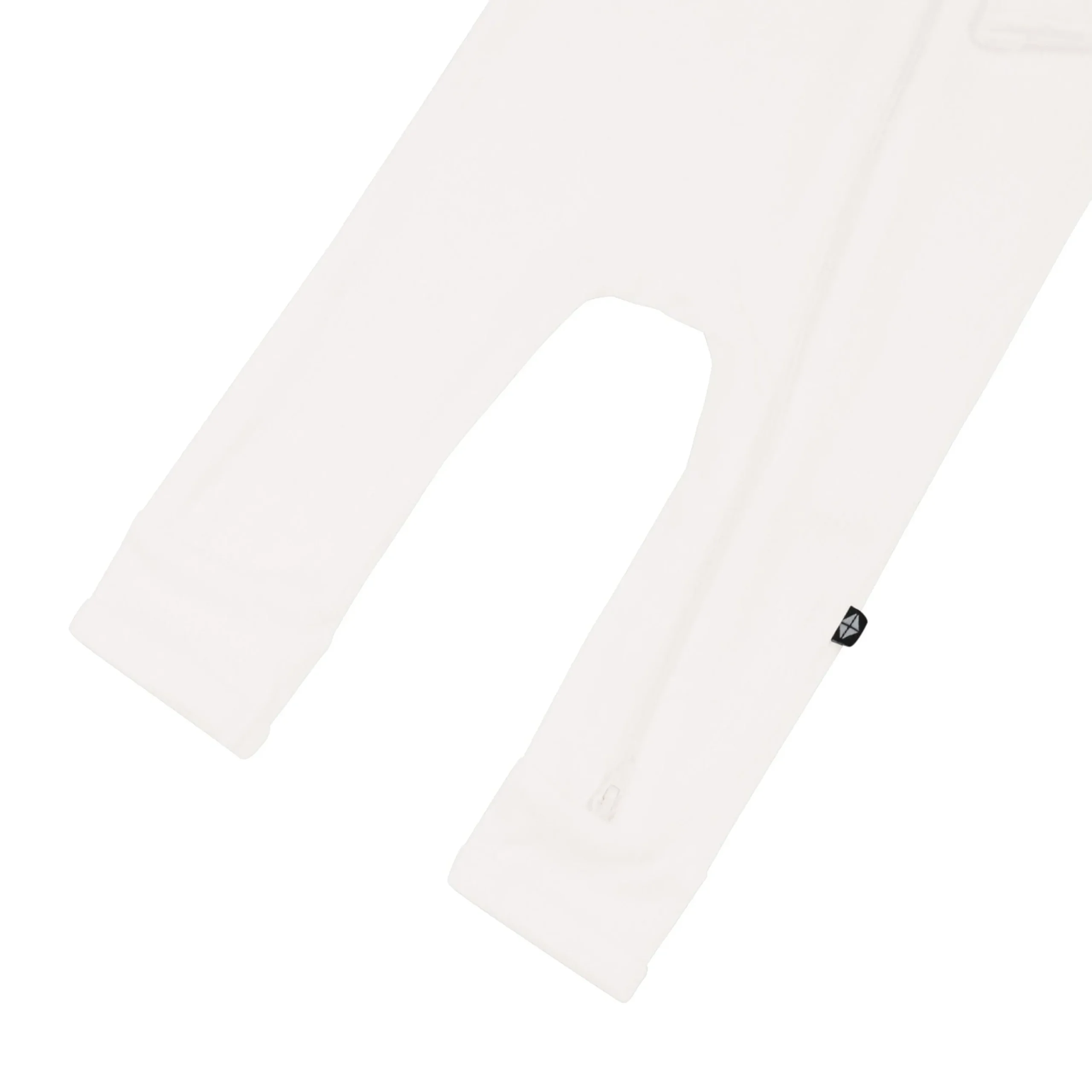 Kyte Baby Ribbed Zipper Romper in Cloud Outlet