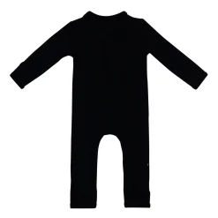 Kyte Baby Ribbed Zipper Romper in Midnight Online