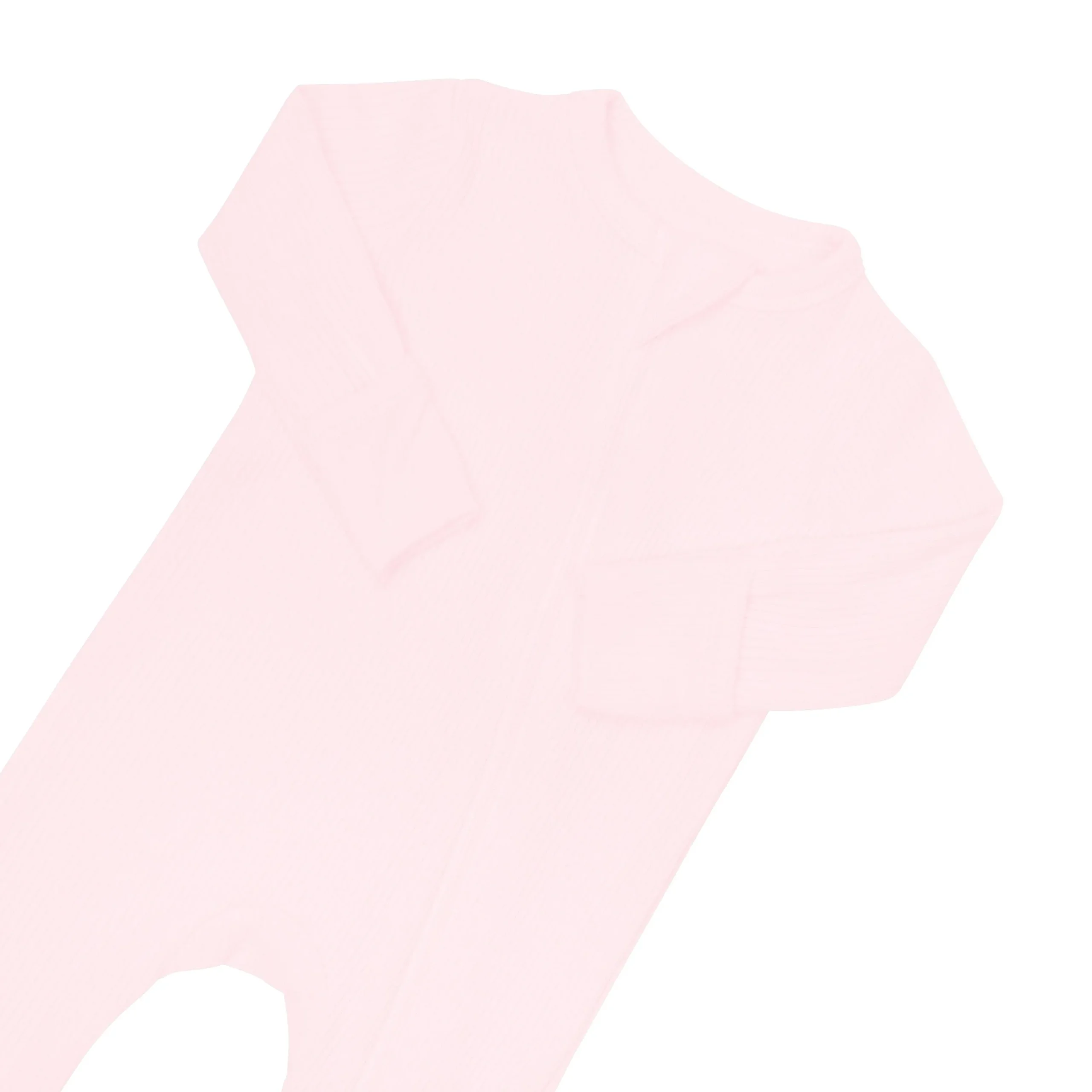 Kyte Baby Ribbed Zipper Romper in Sakura Hot