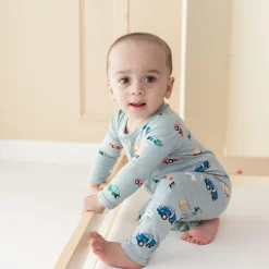 Kyte Baby Romper in Construction Best