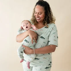 Kyte Baby Romper in Fishing Hot
