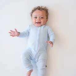 Kyte Baby Romper in Mist Clearance