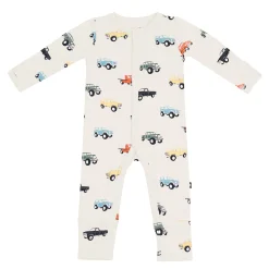 Kyte Baby Romper in Vintage Truck New