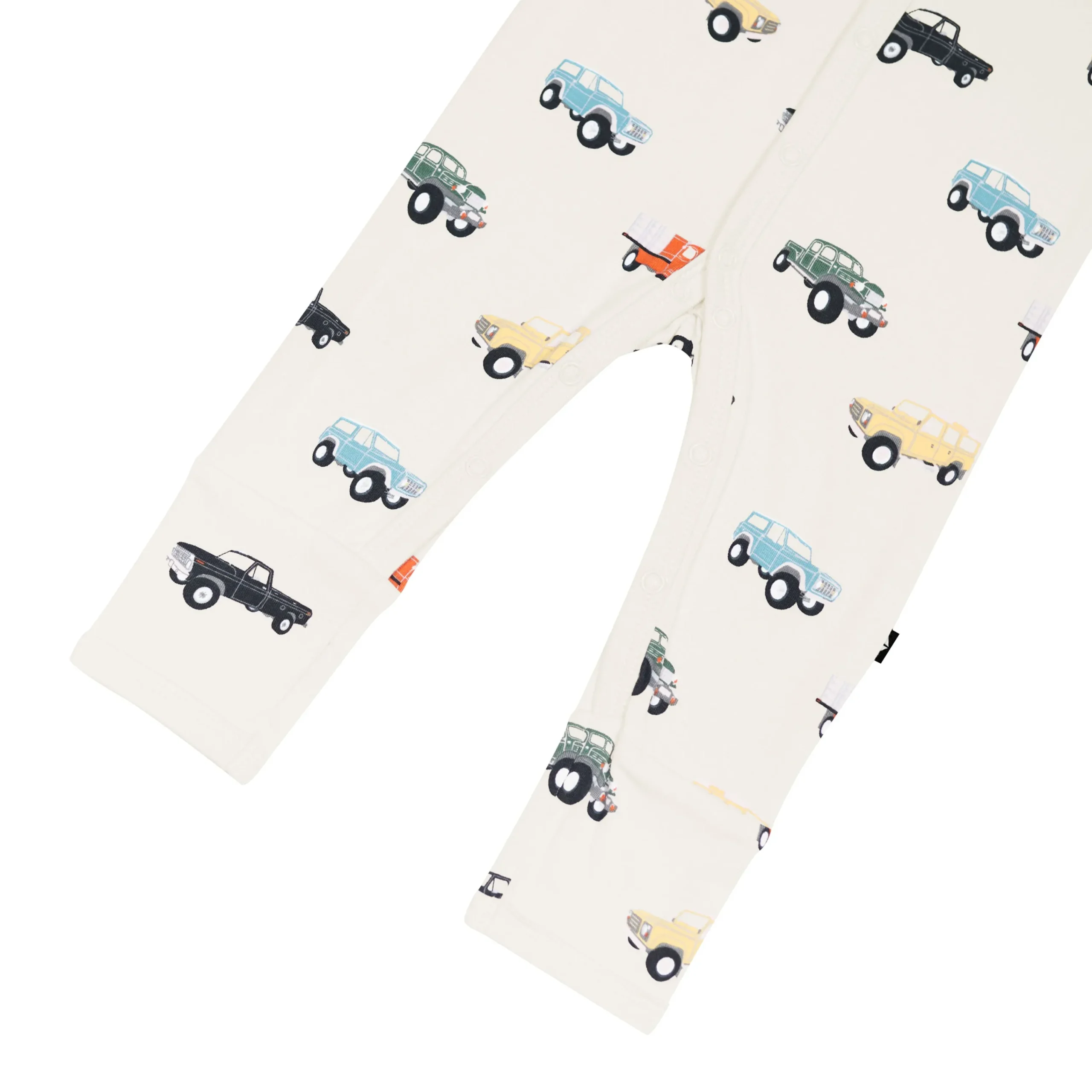 Kyte Baby Romper in Vintage Truck New