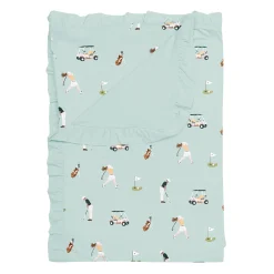 Kyte Baby Ruffle Toddler Blanket in 0.5 Golf Online