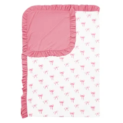 Kyte Baby Ruffle Toddler Blanket in 0.5 Bow Online