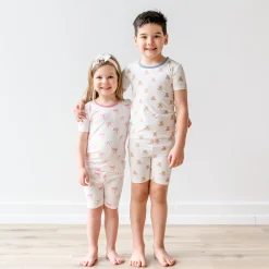 Kyte Baby Short Sleeve Pajamas in Bow