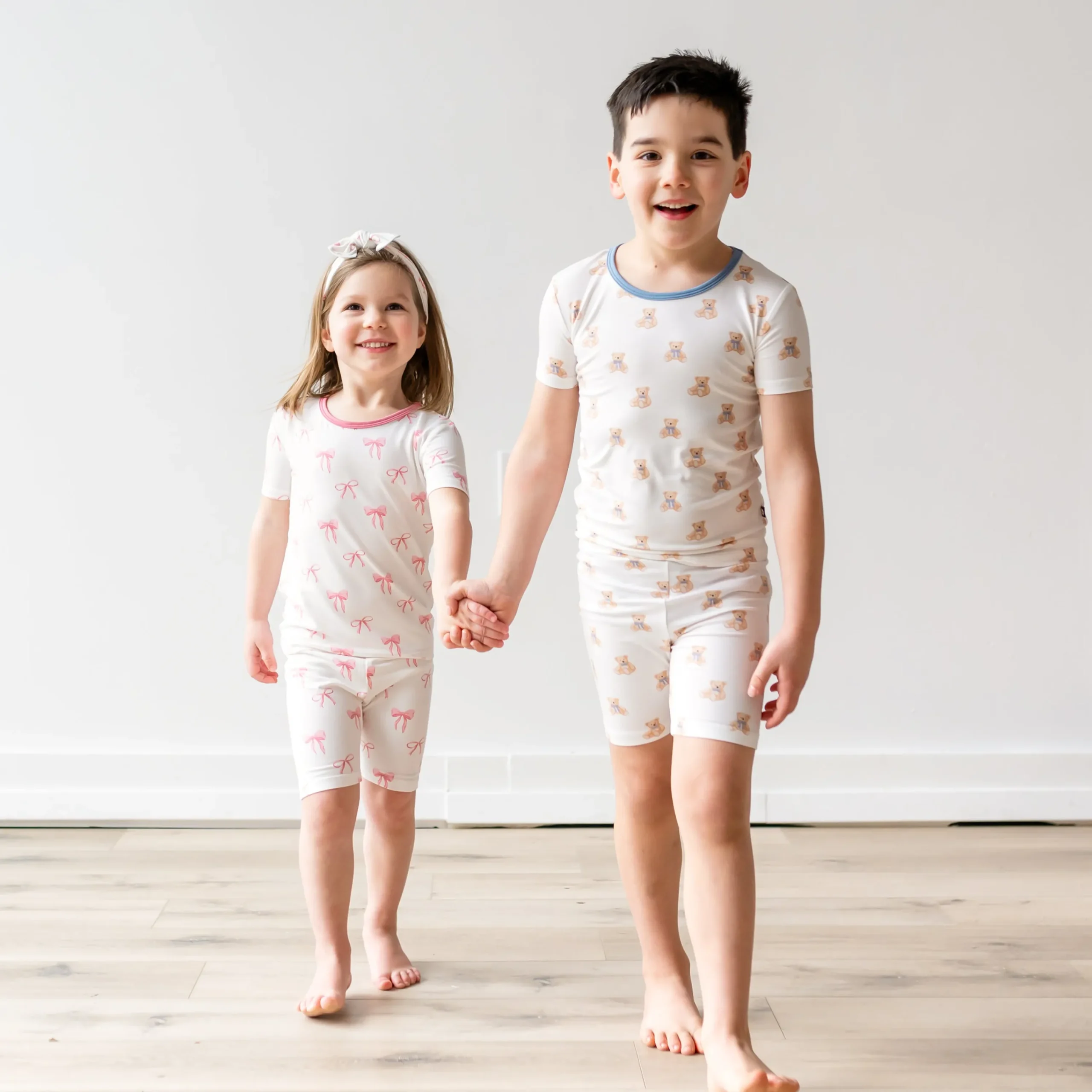 Kyte Baby Short Sleeve Pajamas in Bow