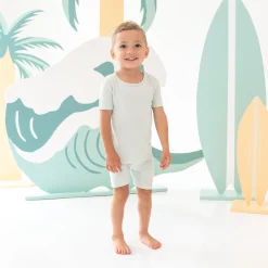 Kyte Baby Short Sleeve Pajamas in Dew New