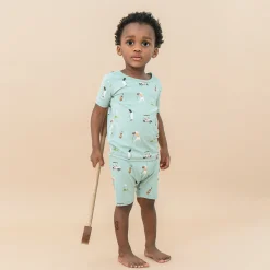 Kyte Baby Short Sleeve Pajamas in Golf