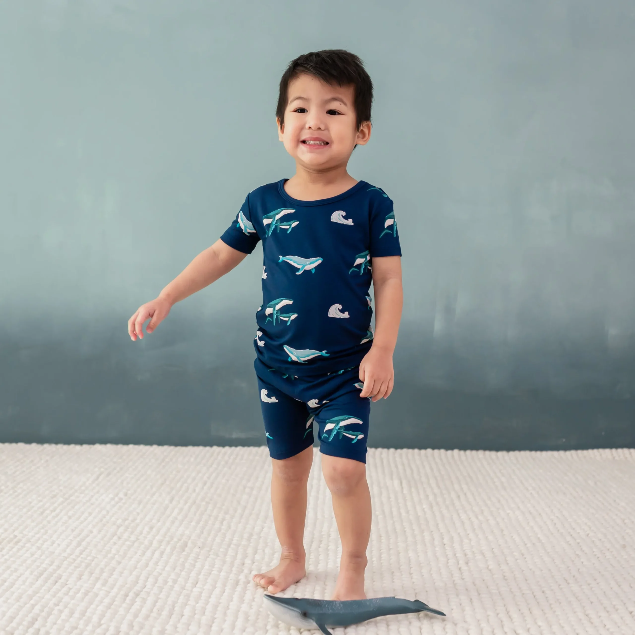 Kyte Baby Short Sleeve Pajamas in Humpback Clearance