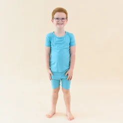Kyte Baby Short Sleeve Pajamas in Makai Discount