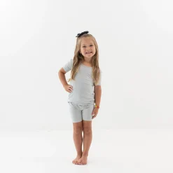 Kyte Baby Short Sleeve Pajamas in Storm Clearance