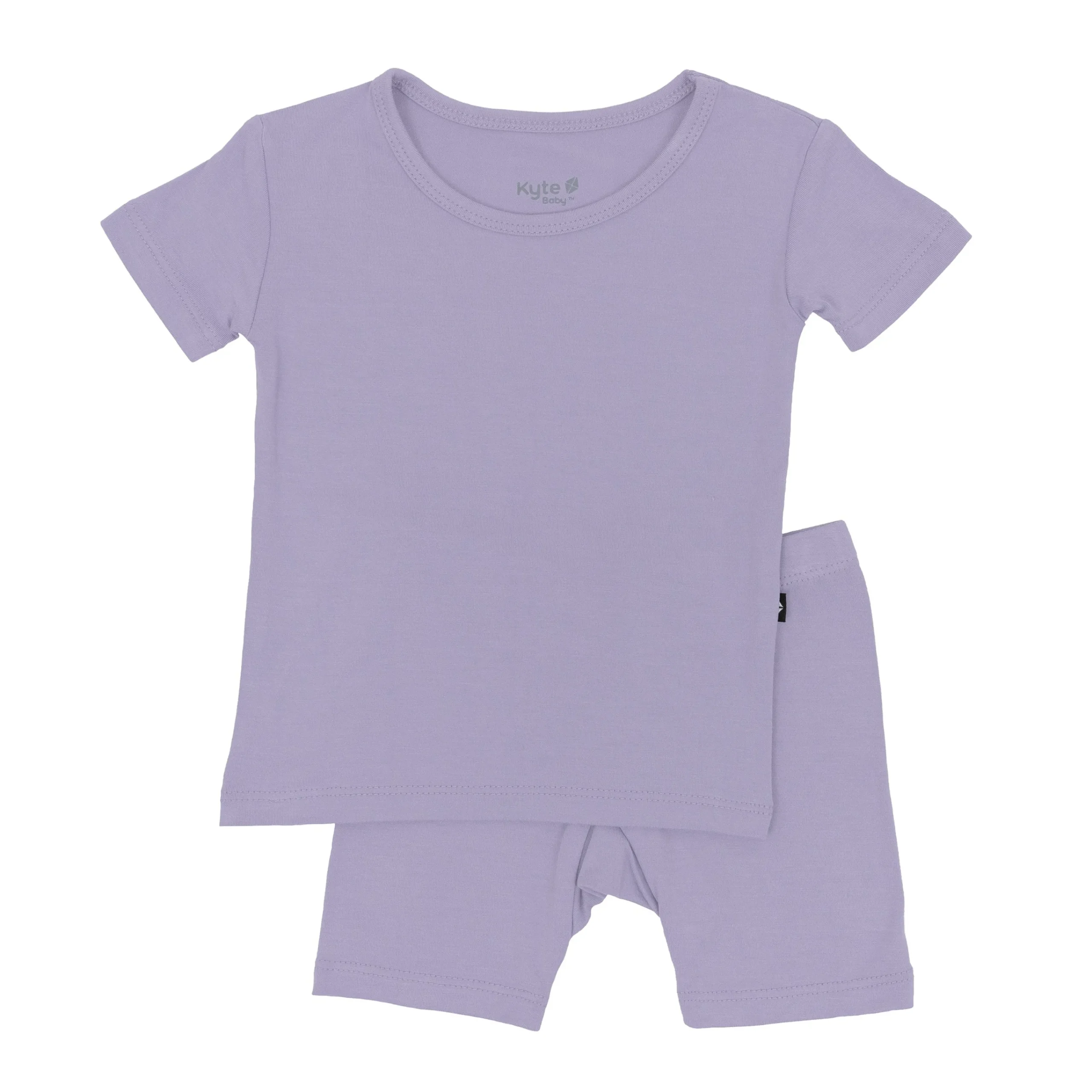 Kyte Baby Short Sleeve Pajamas in Taro Clearance