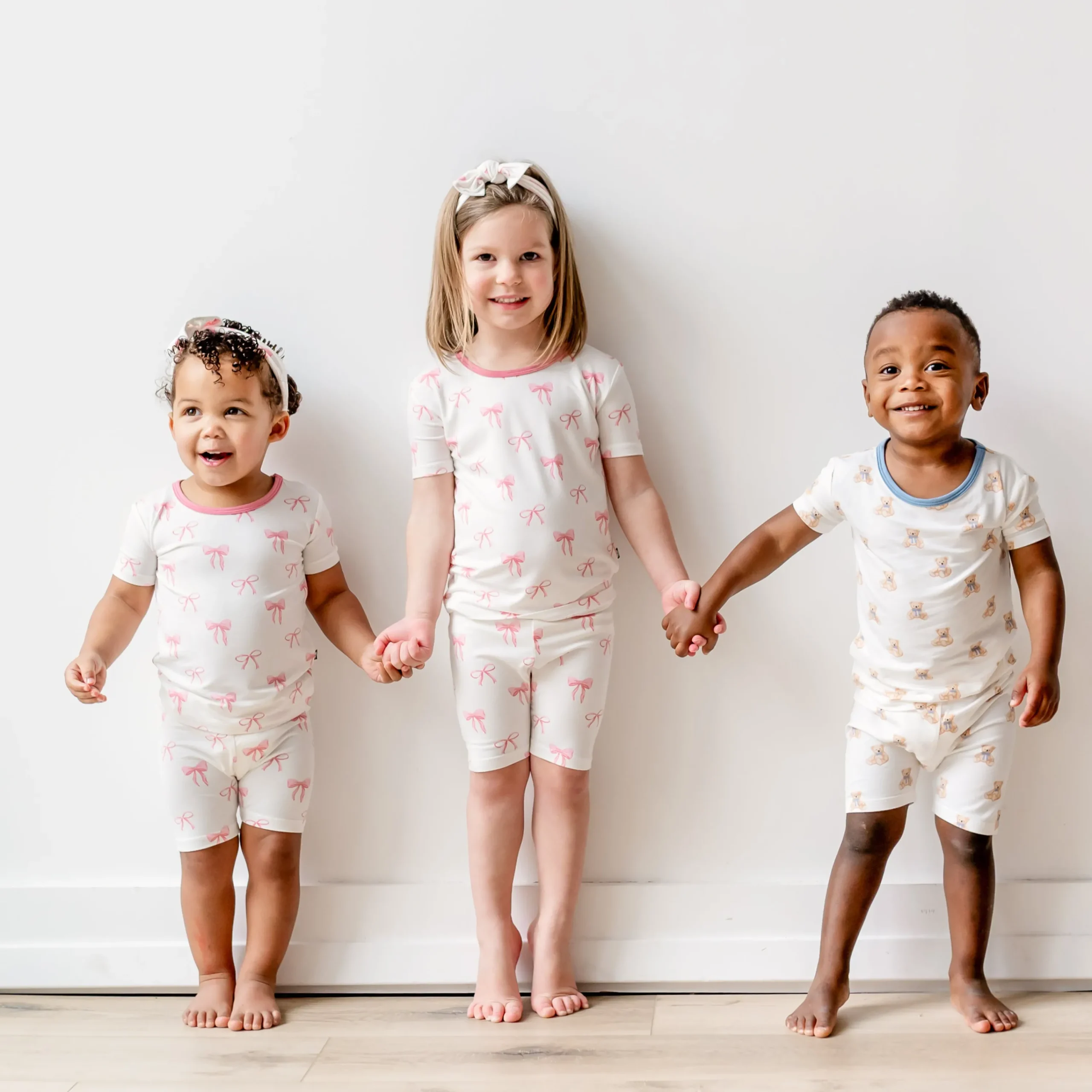 Kyte Baby Short Sleeve Pajamas in Teddy Bear Outlet