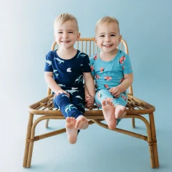 Kyte Baby Short Sleeve with Pants Pajamas in Humpback New