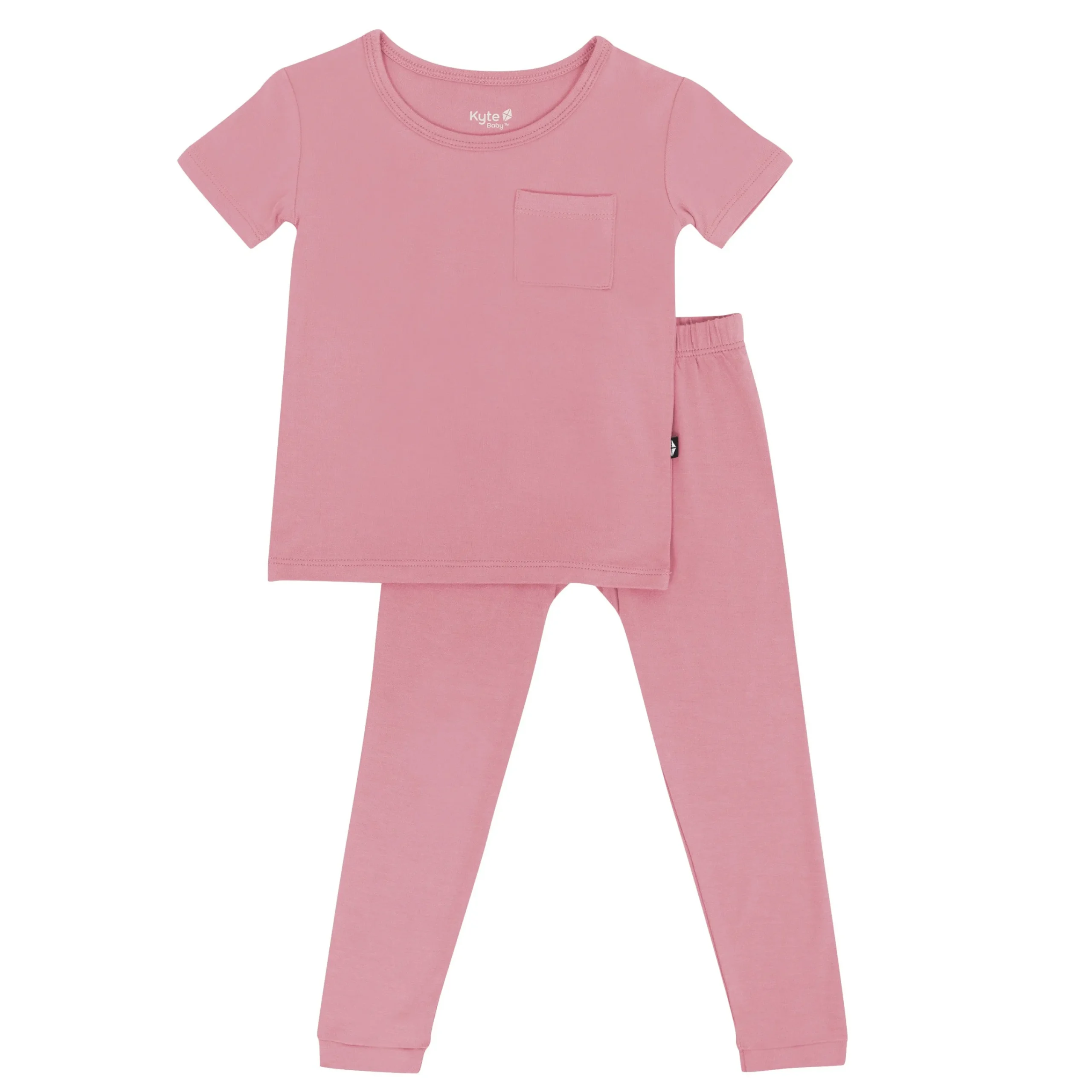 Kyte Baby Short Sleeve with Pants Pajamas in Apple Blossom Sale