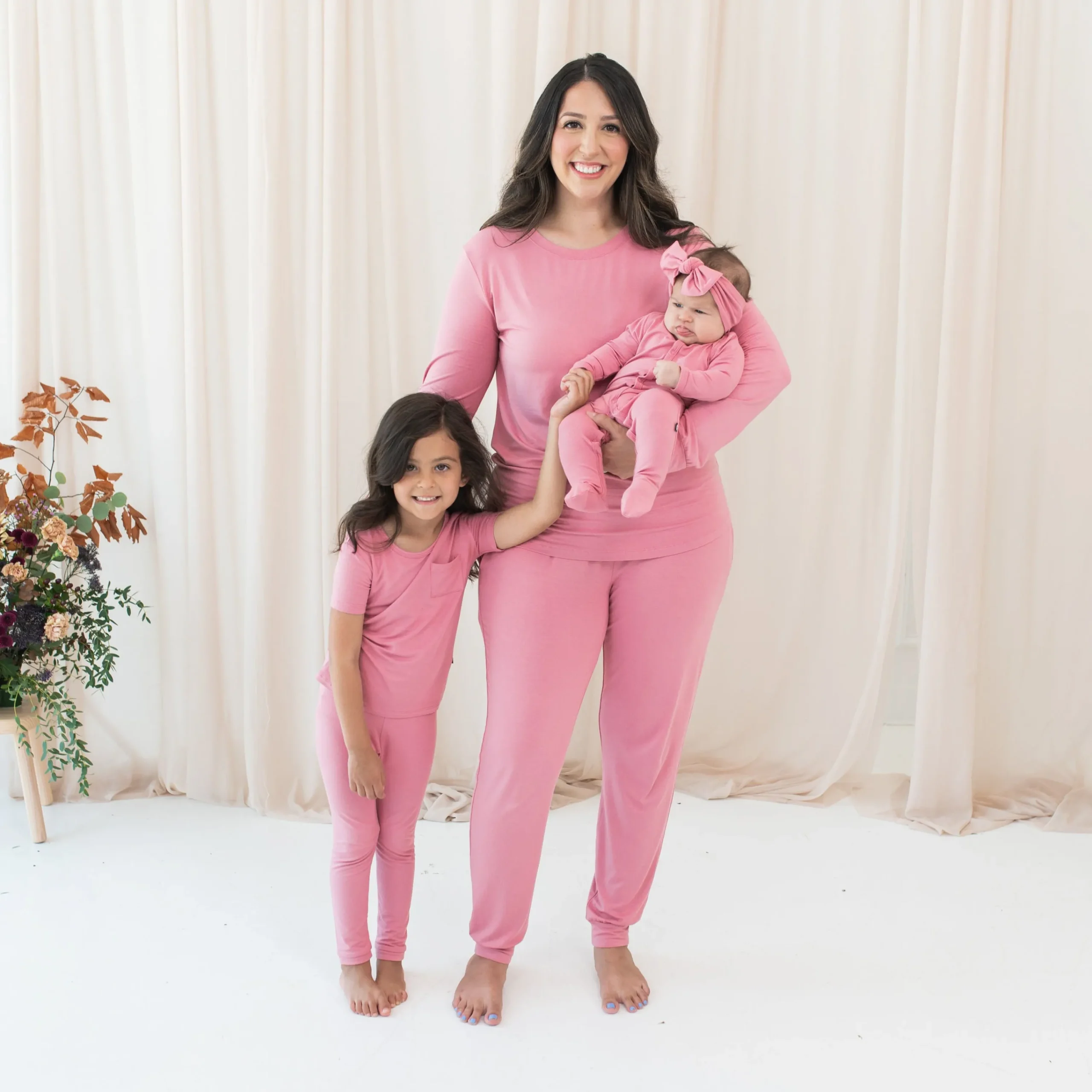 Kyte Baby Short Sleeve with Pants Pajamas in Apple Blossom Sale
