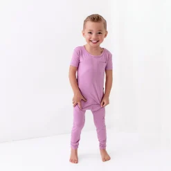 Kyte Baby Short Sleeve with Pants Pajamas in Poi Hot