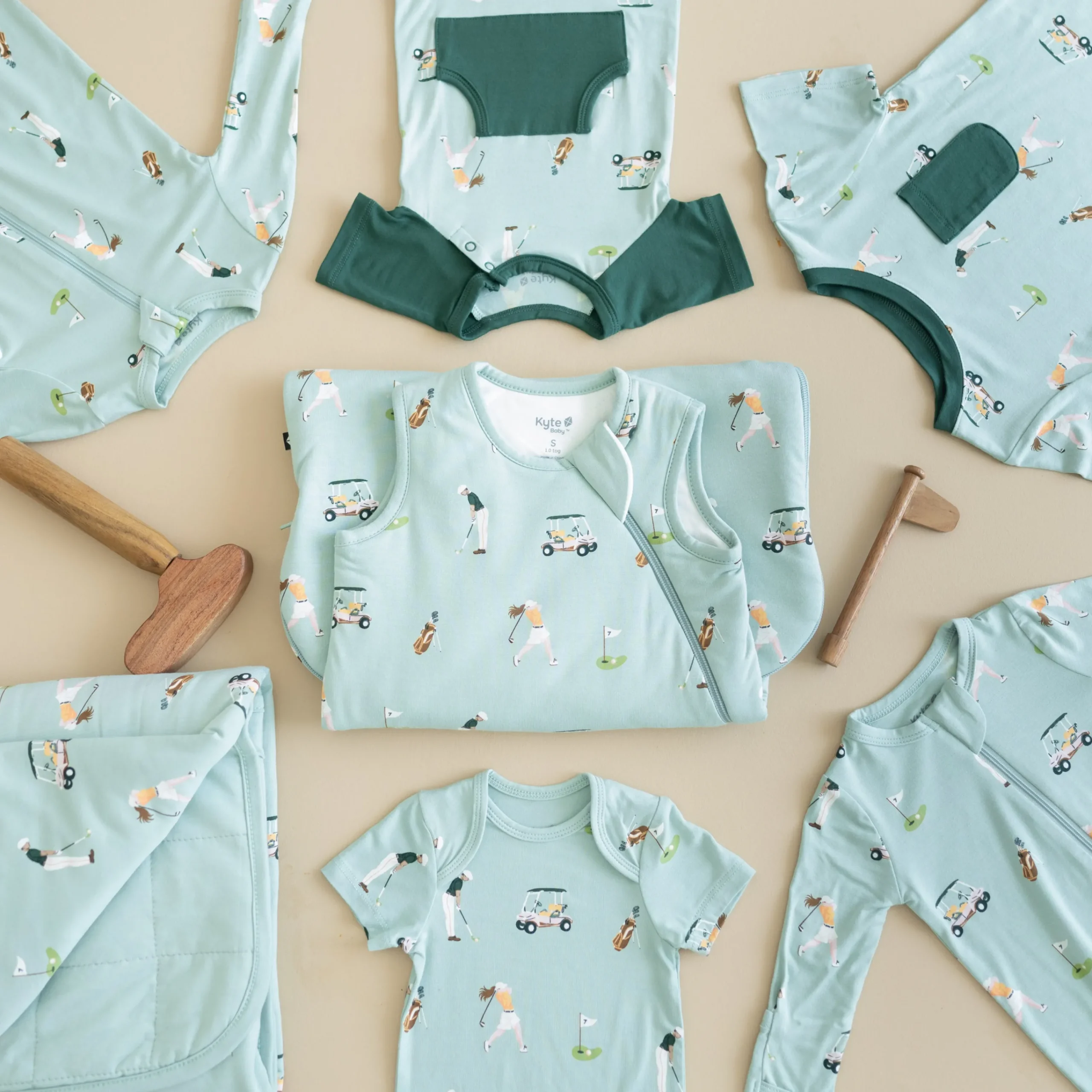 Kyte Baby Shortall in Golf Hot