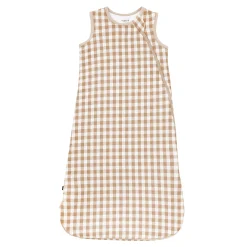 Kyte Baby Sleep Bag in 1.0 Gingham Bisque Best