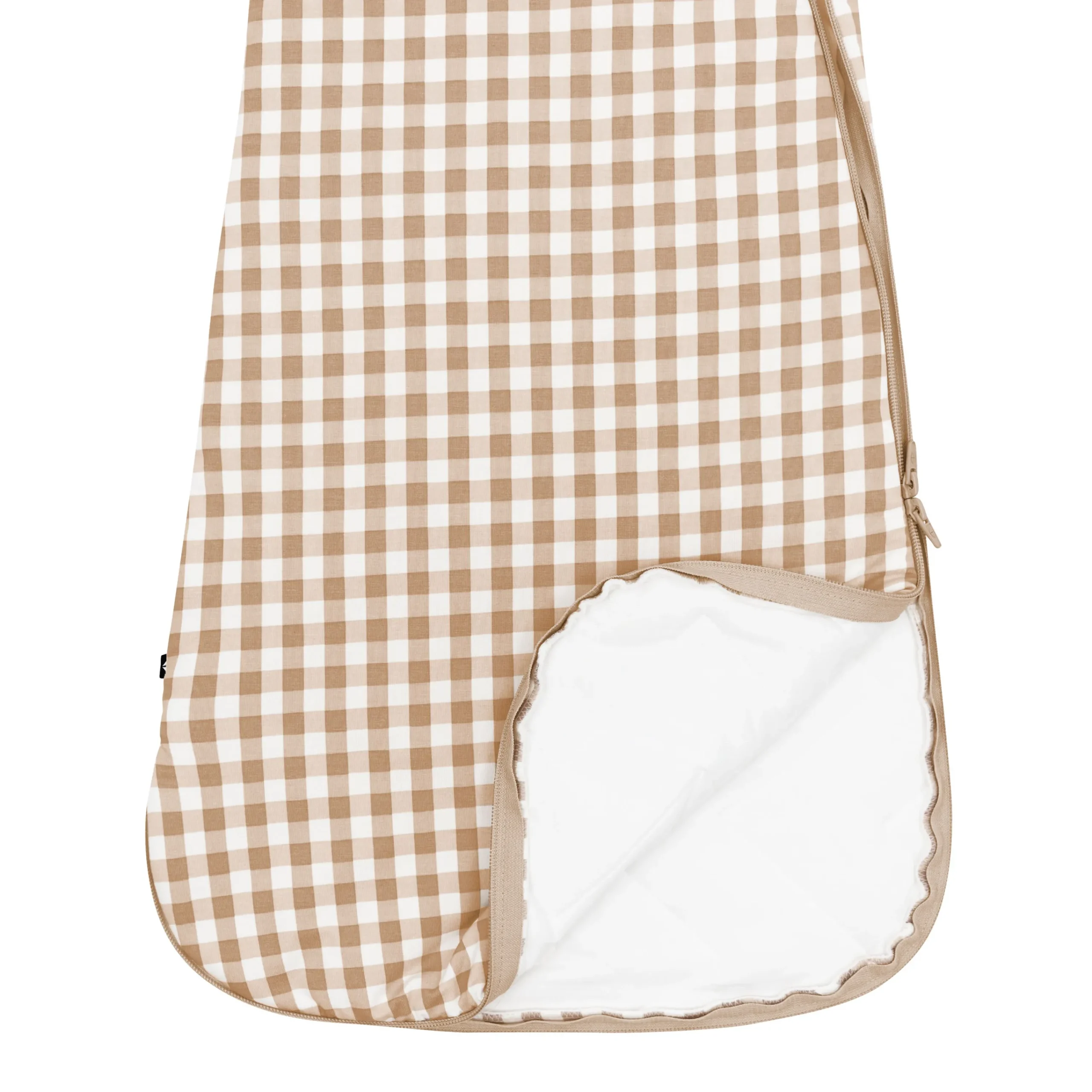 Kyte Baby Sleep Bag in 2.5 Gingham Bisque Clearance